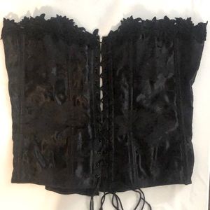 Empire Intimates Super Sexy Black Corset